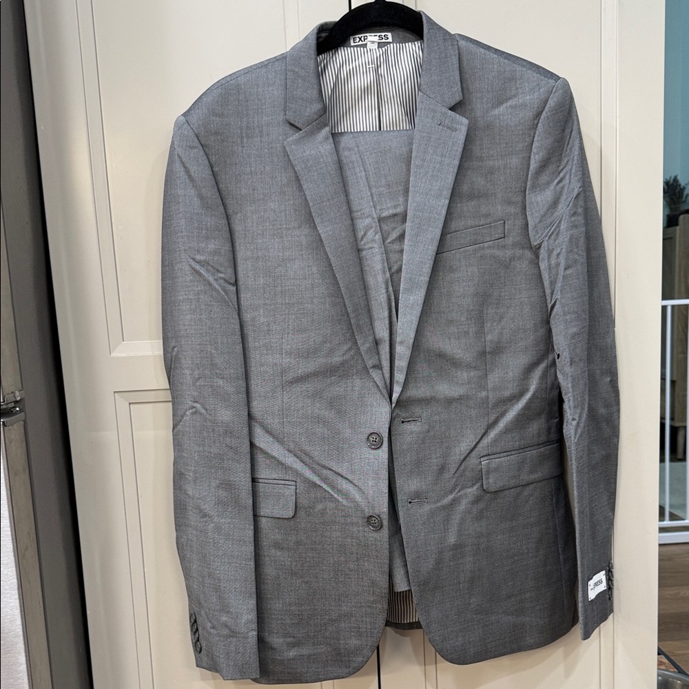 Express Gray Sport Coat & pants